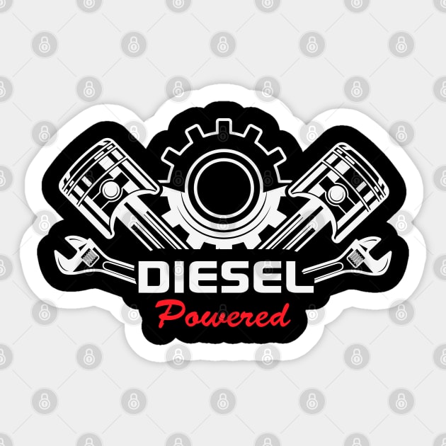 Built to Fix: The Mechanic’s Life Sticker by Steve